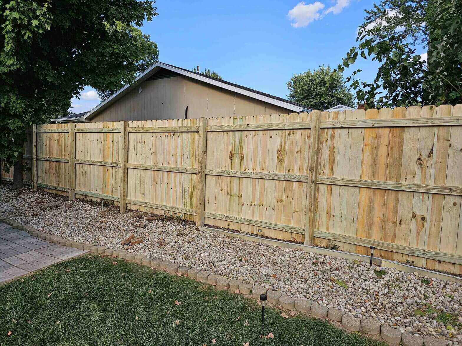 photo of Miami Valley Ohio Residential Fence