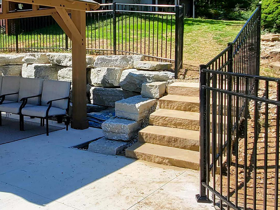 Aluminum railings in Dayton Ohio