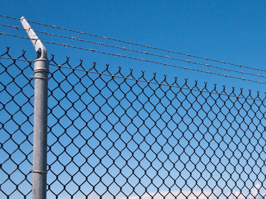 Chain Link security fencing in Dayton Ohio