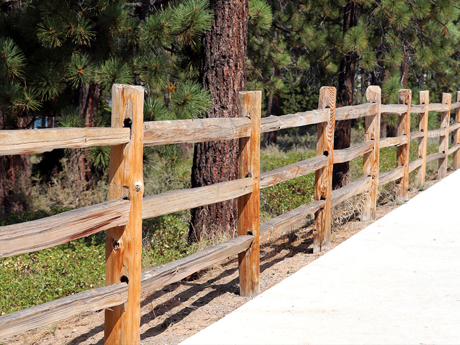 Farm Split Rail Fence in Dayton Ohio