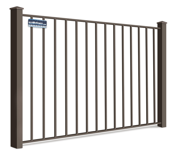 Aluminum fence features popular with Dayton Ohio homeowners