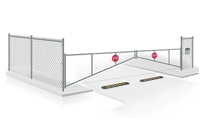 Commercial barrier gate installation company in  Miami Township Ohio